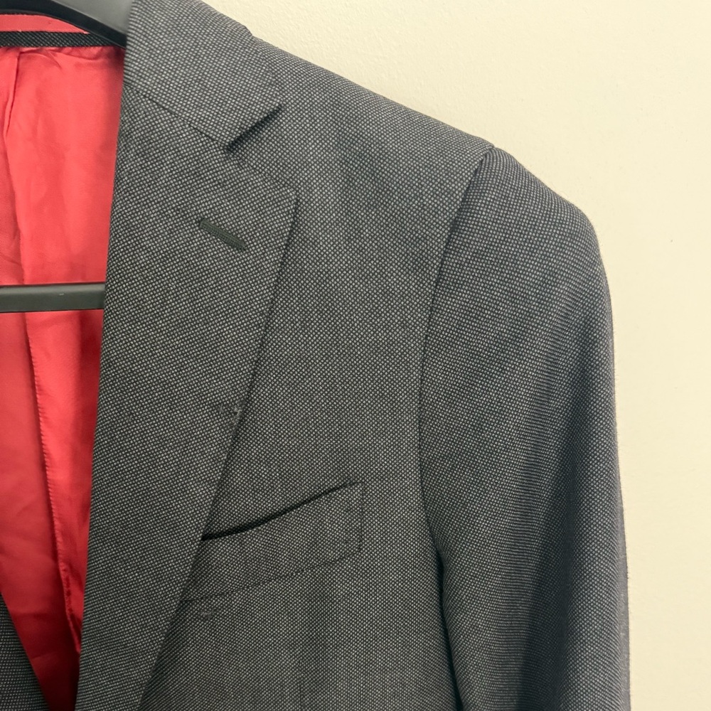 Suitsupply Sienna gray birdseye 38L blazer vitale barberis wool - Picture 3 of 8